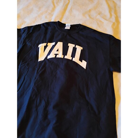 Vail Colorado XL T Shirt Mens Navy Blue - Picture 1 of 9